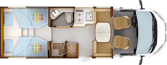 DAGINDELING RAPIDO C66