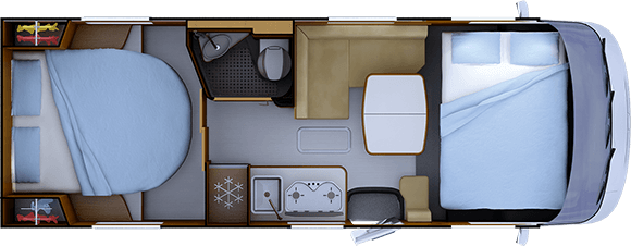 NACHTINDELLING RAPIDO 850F