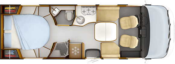 DAGINDELING RAPIDO i96M ALDE