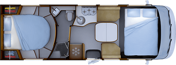 NACHTINDELLING RAPIDO i96M TRUMA