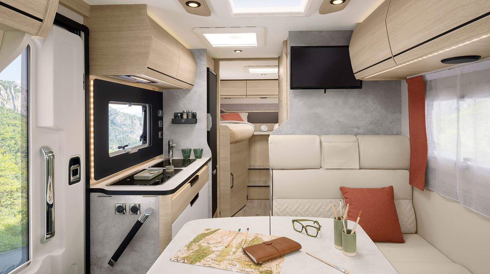 Interior photos RAPIDO Camper C55