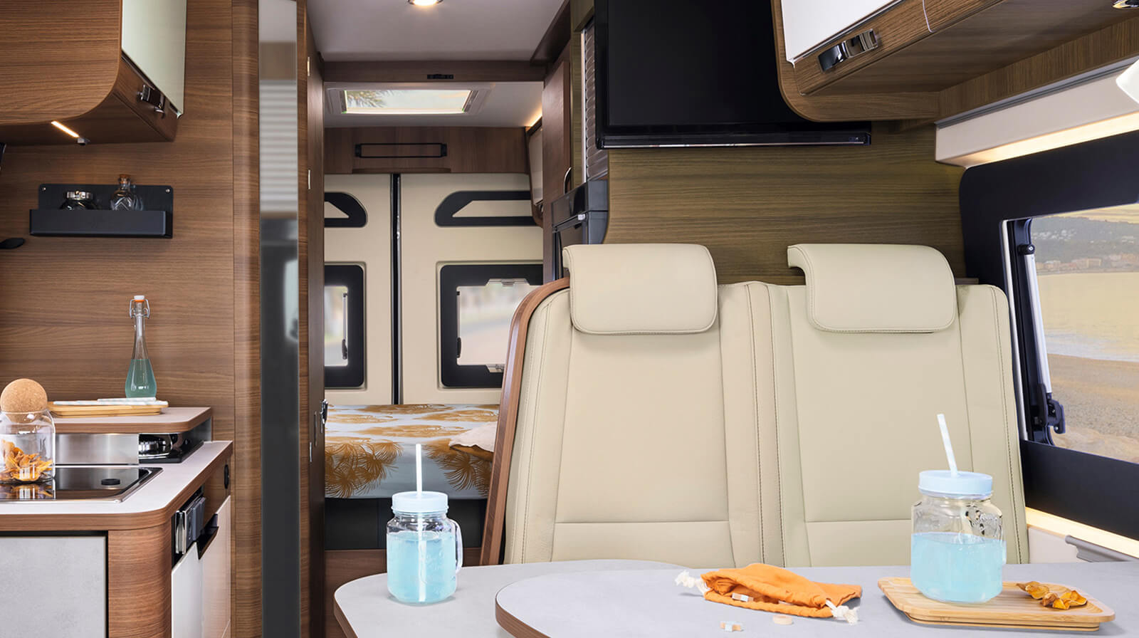 Interior photos RAPIDO Camper V55